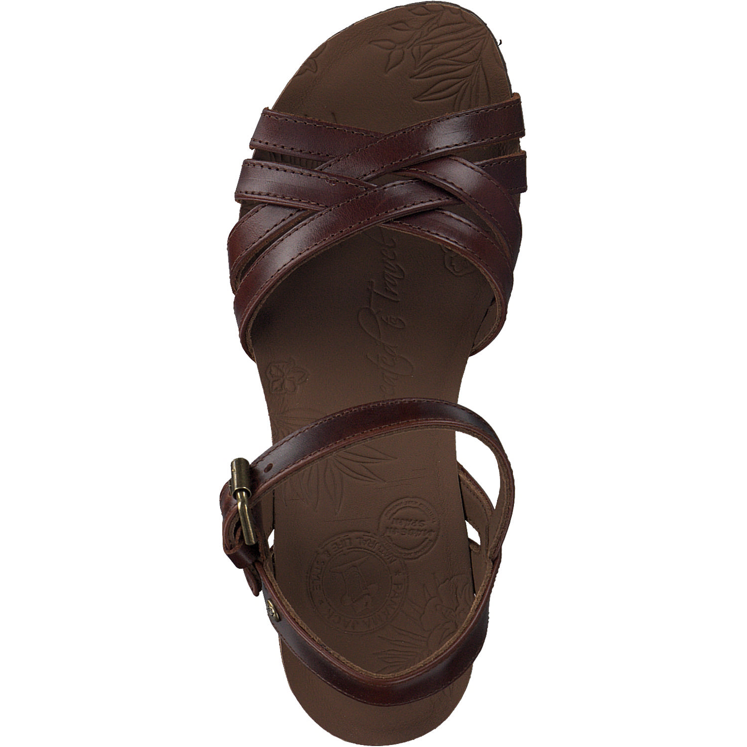 Panama Jack Vera B, Keilpumps, Damen, Braun
