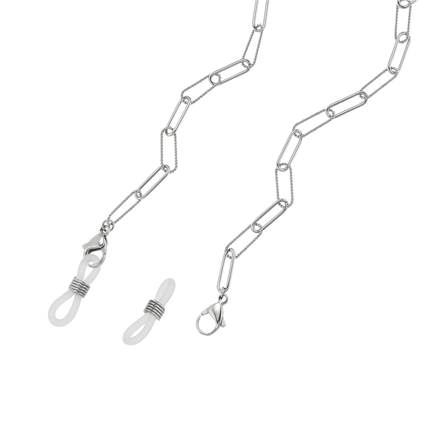 Brillenkette für Damen und Herren. Unisex. Edelstahl