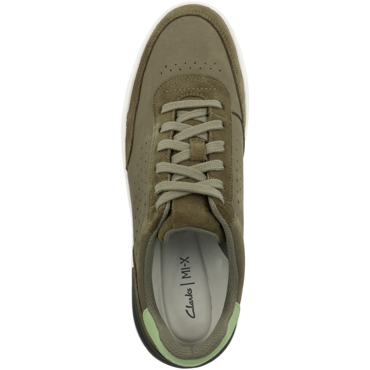 Clarks CourtLite Tor Sneaker Low dunkelgruen