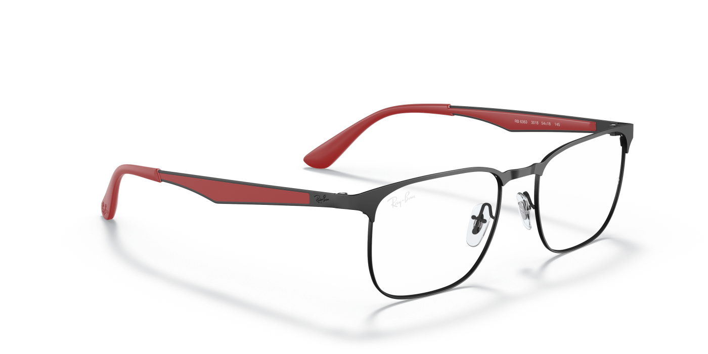 RB6363 OPTICS - Negru lucios