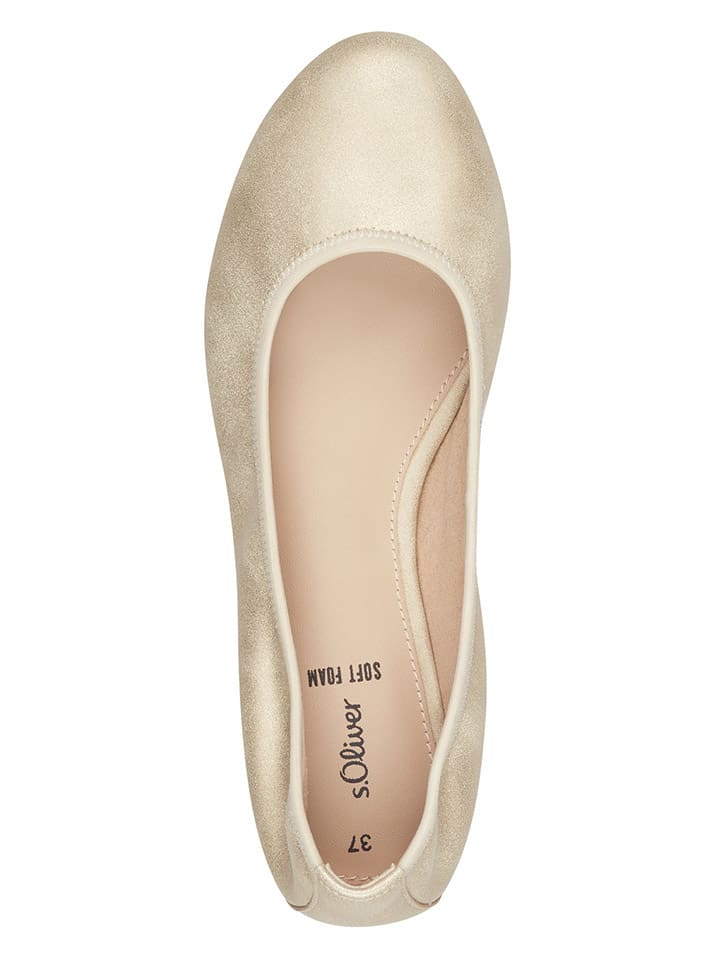 s.Oliver Ballerinas in Beige günstig kaufen