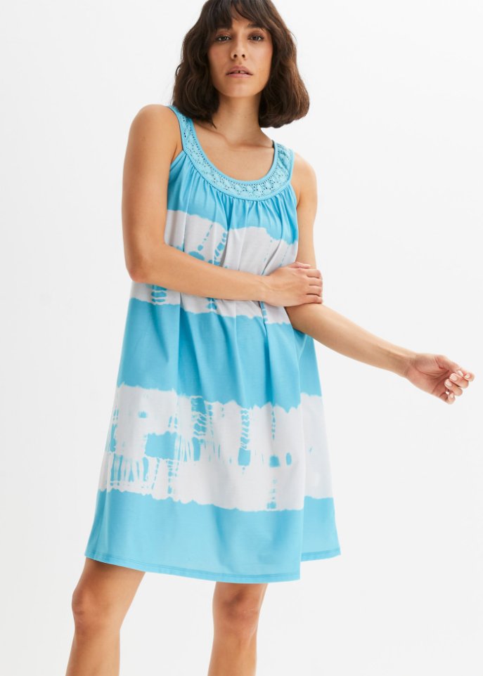 Kleid mit Batikdruck