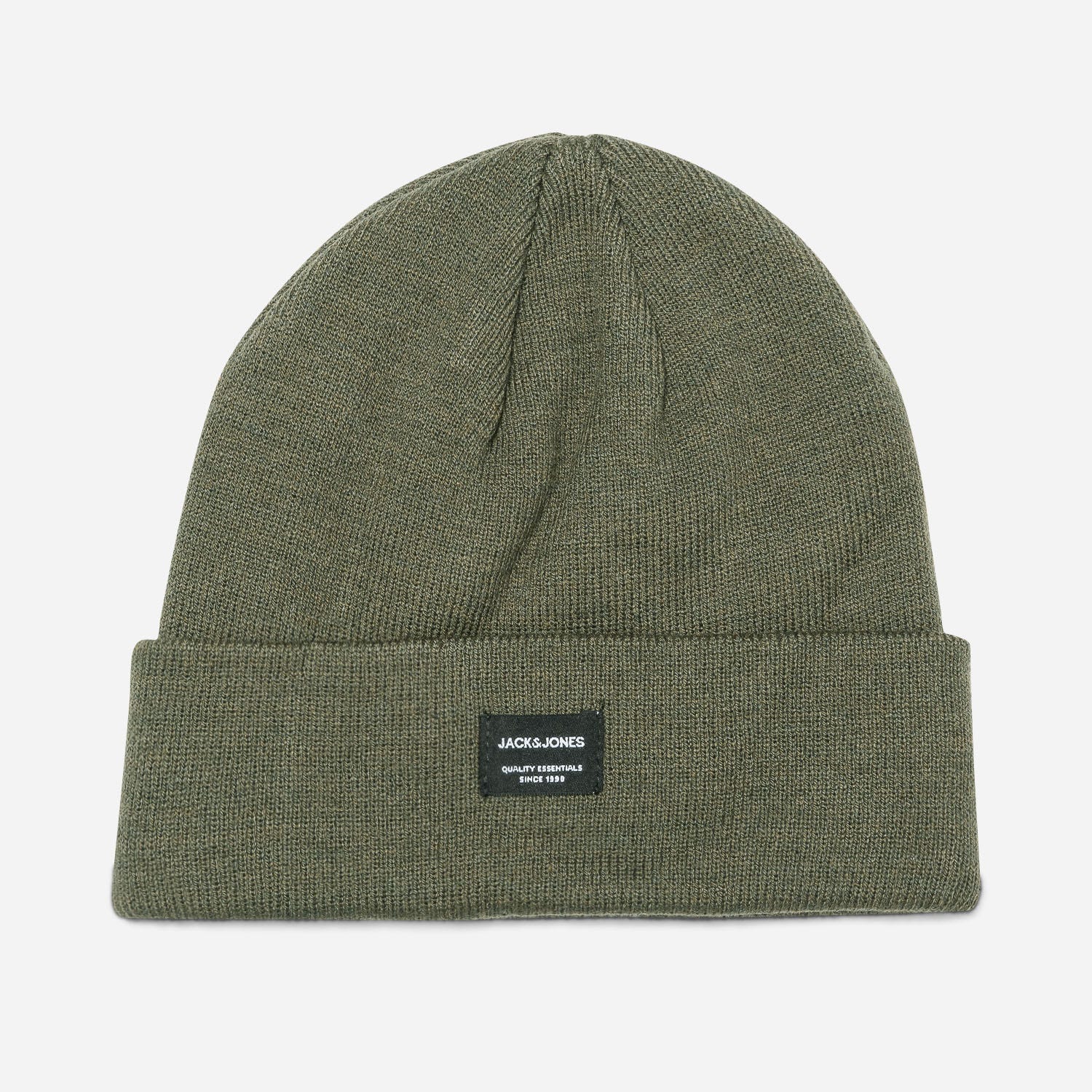Bonnet JACK & JONES kaki en tricot