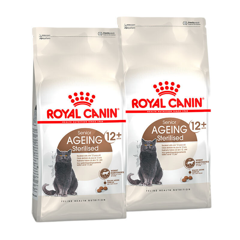 ROYAL CANIN Trockenfutter ROYAL CANIN Ageing 12+ Sterilised 2x4 kg