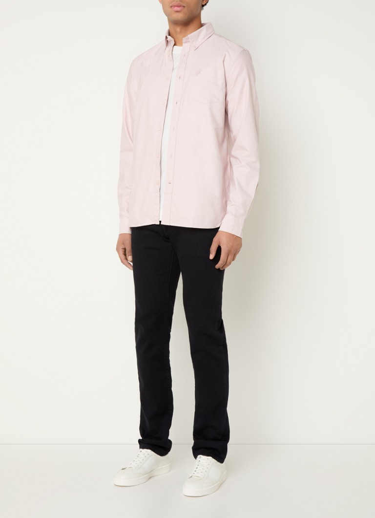 Sobretudo Lyle & Scott de corte regular com bolso no peito e logotipo.