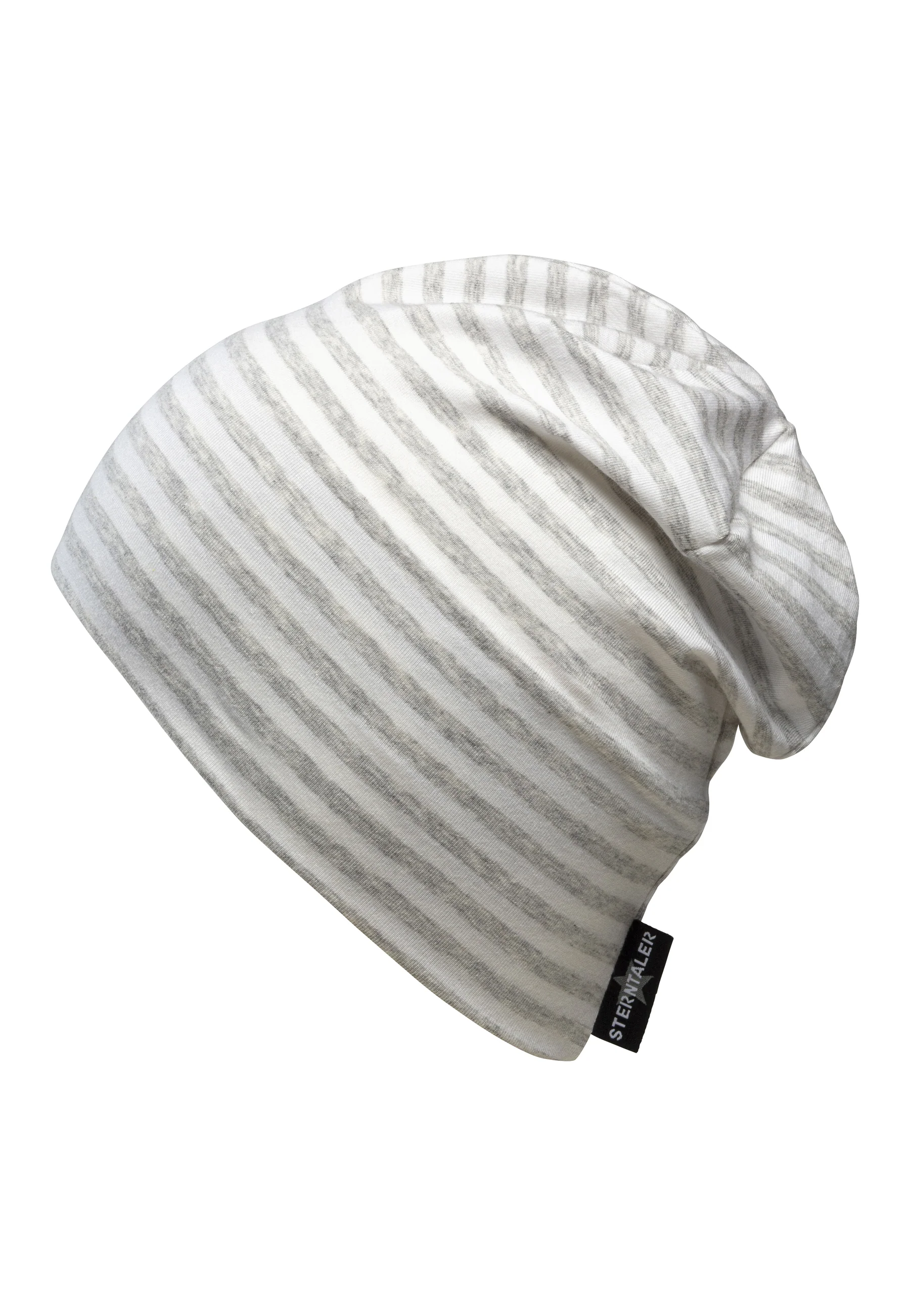 OCS Slouch-Beanie aus Singlejersey Melangeoptik