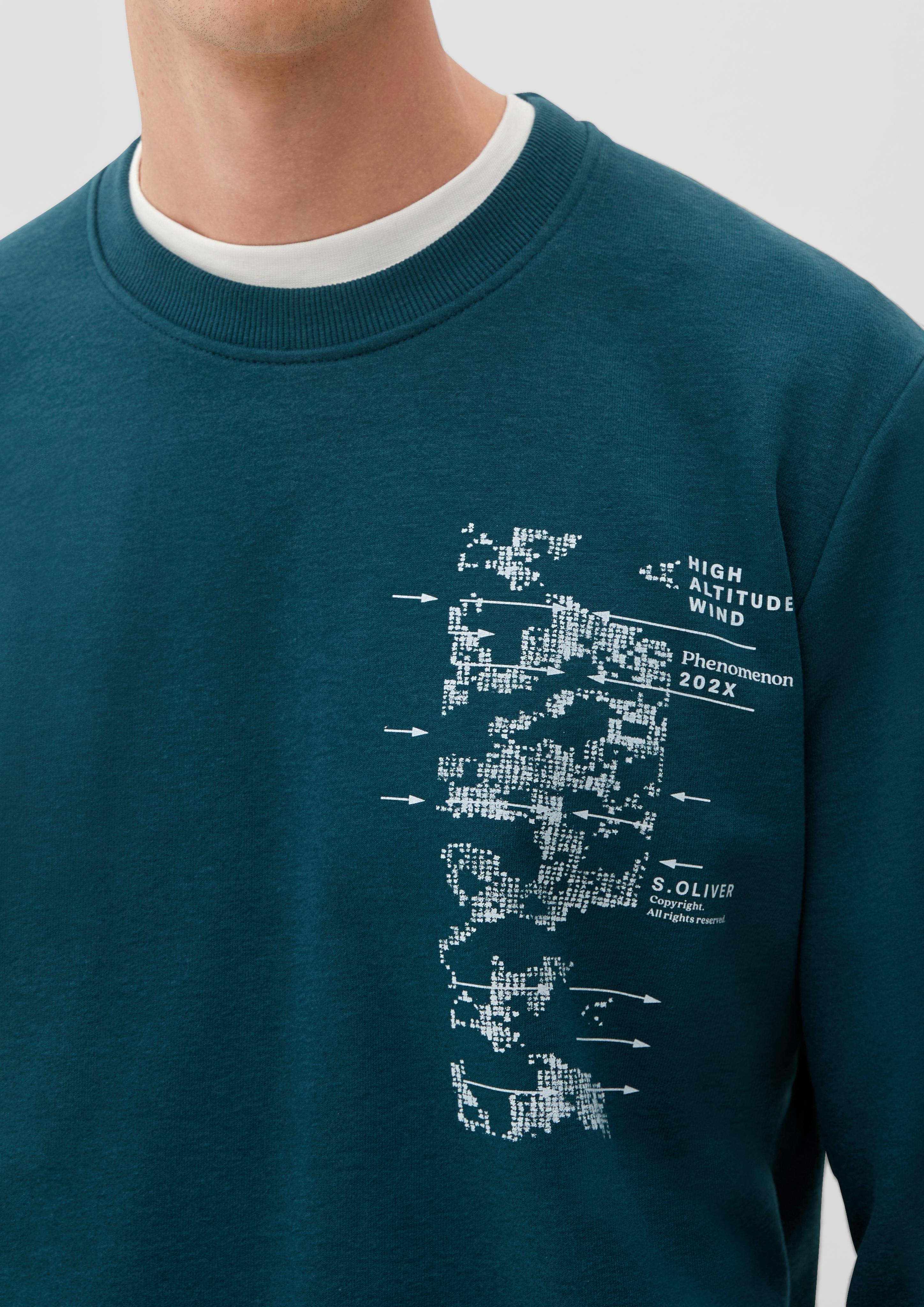 Sweatshirt mit Frontprint  2135733-69D1