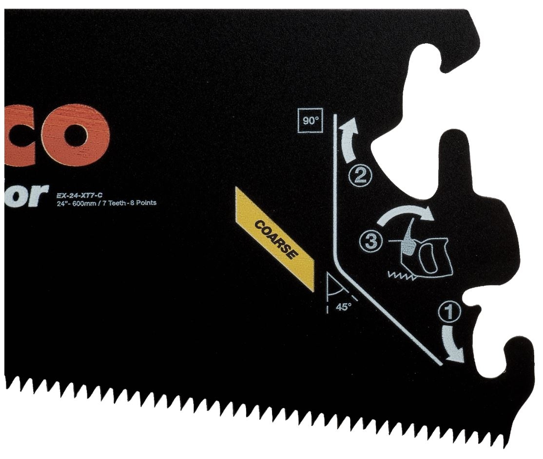 Bahco EX-22-XT7-C Superior™ sagblad, for BHS-håndtak, for grovt og tykt materiale, 7/8 TPI, 22