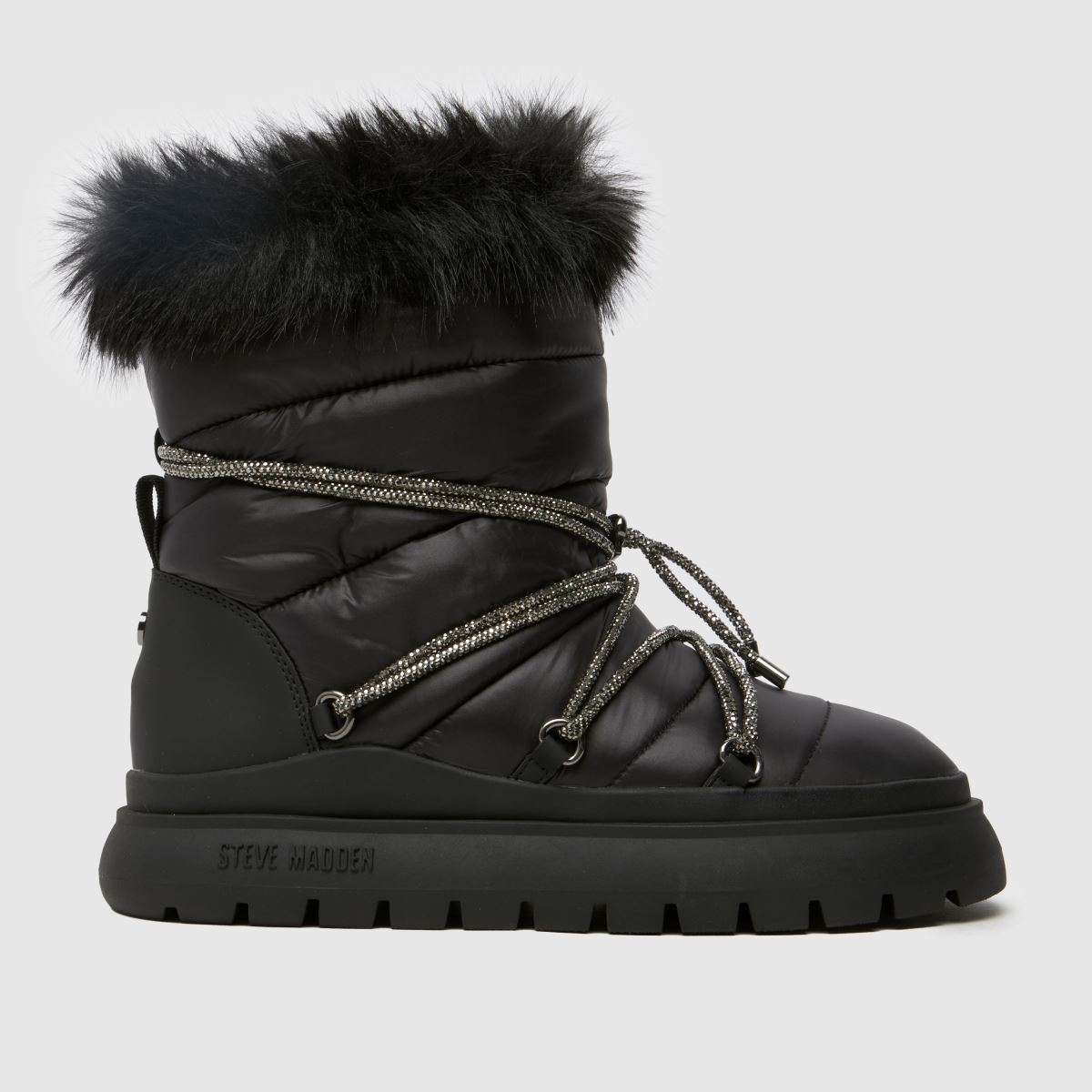 Steve Madden – Svarta Ice Storm-stövlar