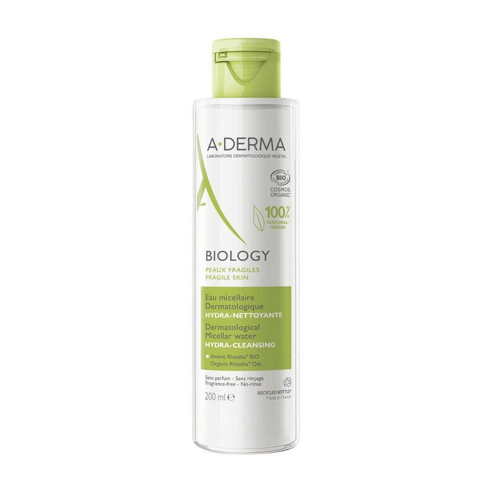 A-Derma Biology - Eau micellaire dermatologiquehydra nettoyante BIO Nettoyant