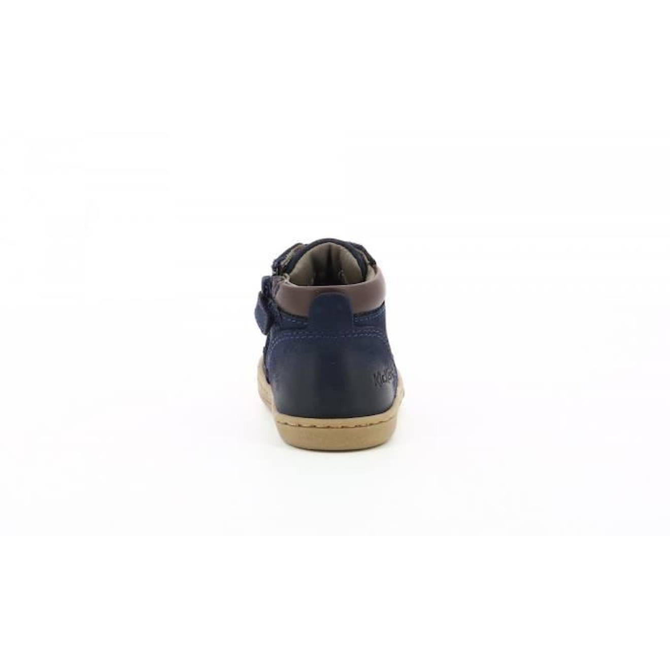 Basket Cuir Enfant Tackland bleu