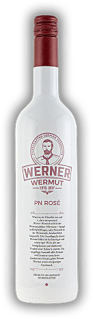 Werner Wermut PN Rosé Werner Wermut PN Rosé  0,75	 Liter - Vol 18%