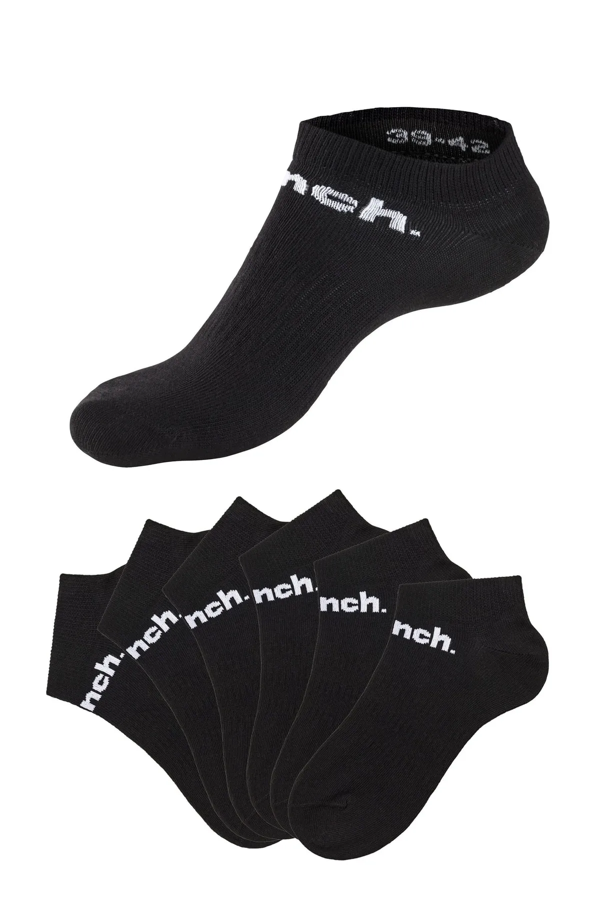 BENCH  Socken - Schwarz - Unifarben