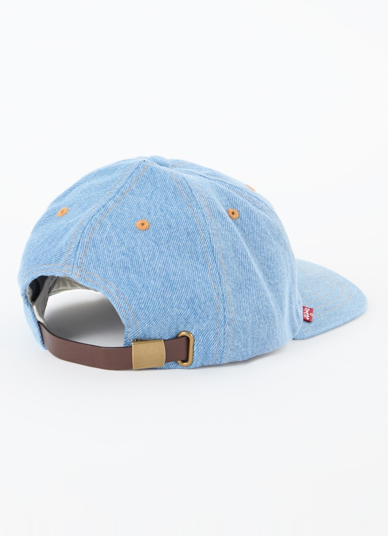 Levi's Relaxed Dad denim cap with logo