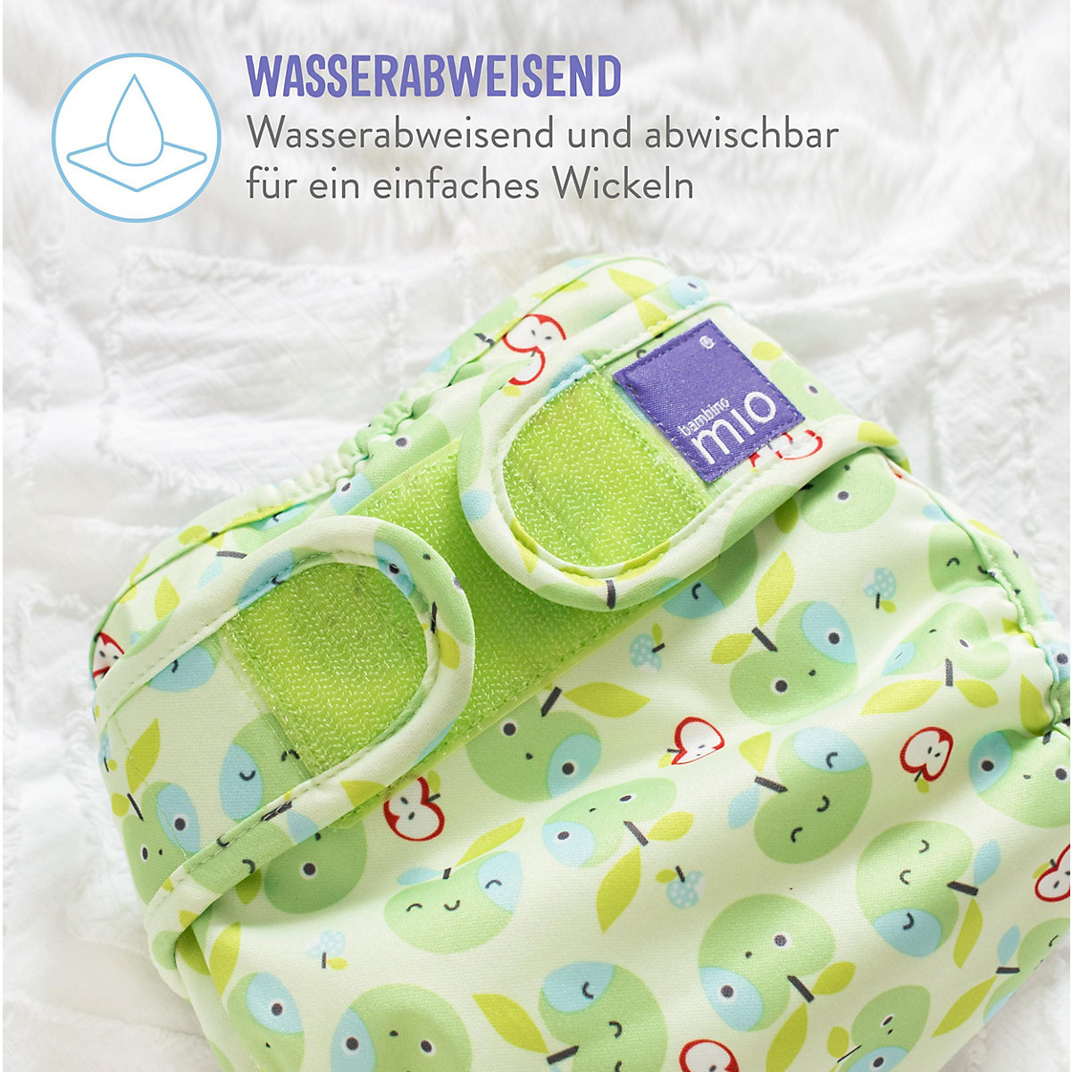 Bambino Mio, mioduo Windelüberhose, Heitere Heidelbeere, Größe 1 (<9Kg)