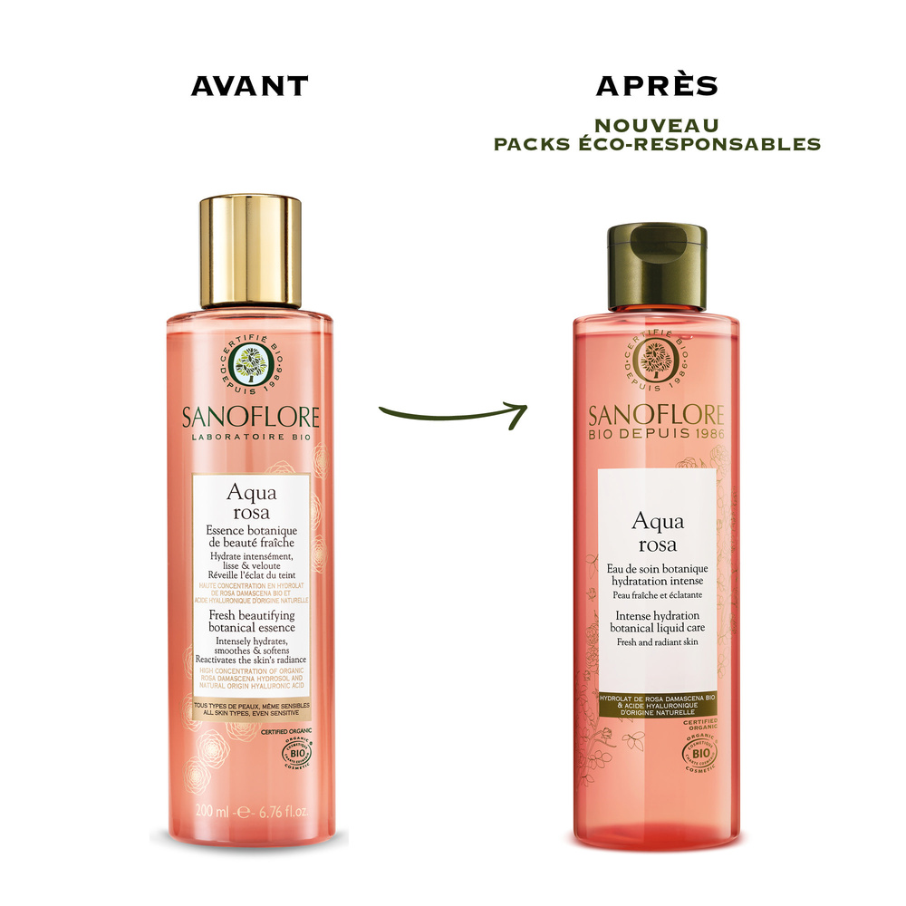 Sanoflore Aqua rosa Eau de soin hydratante