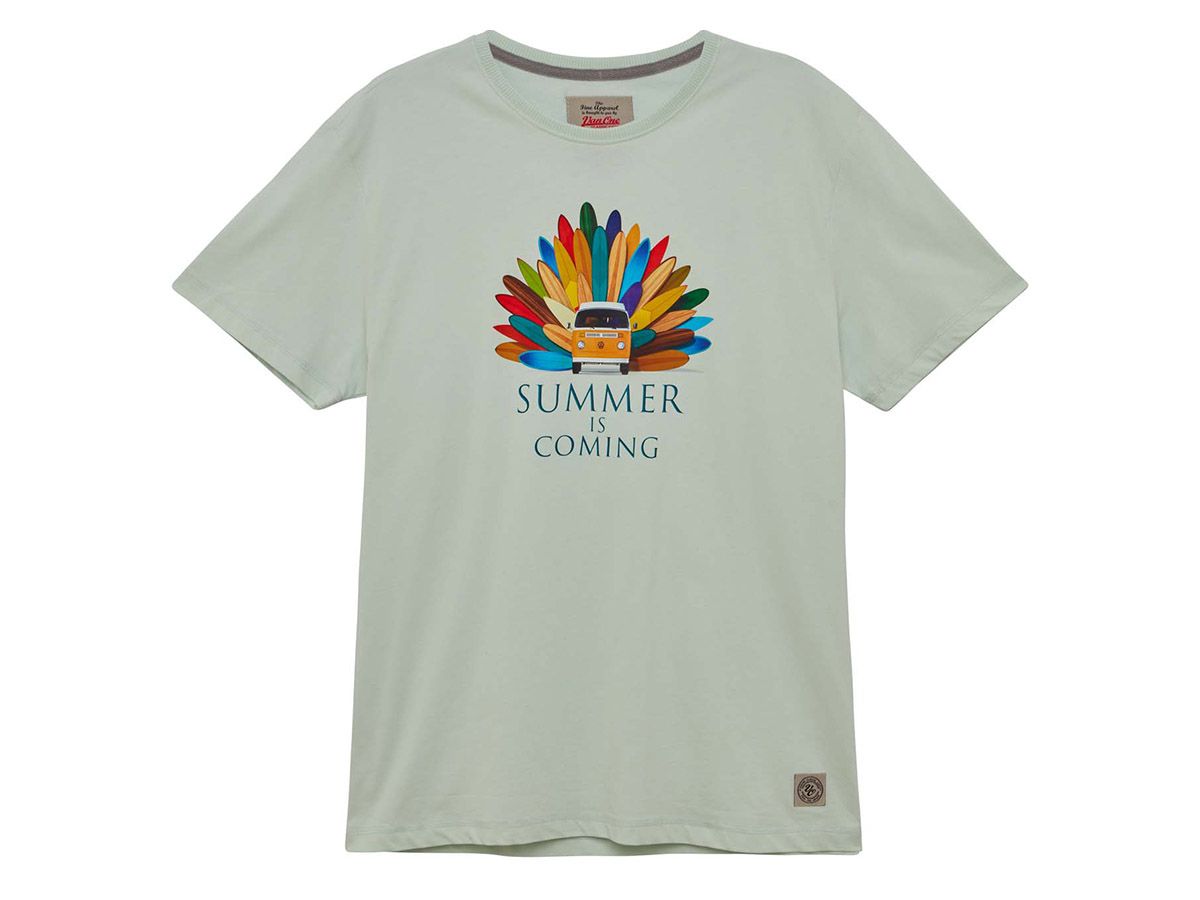 Van One Peacock Spa Blue/Multi Herren T-Shirt