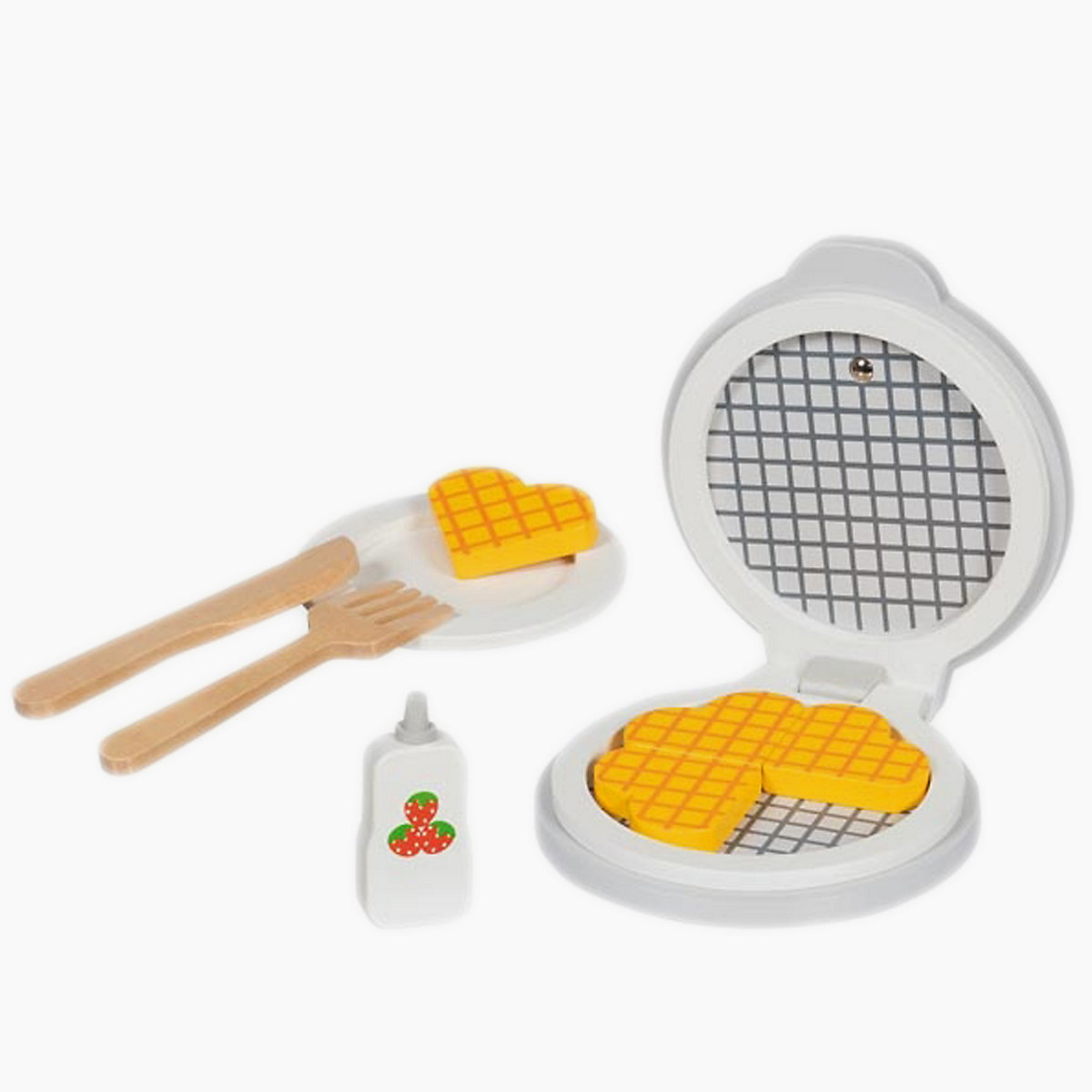 Waffeleisen mit Zubehör