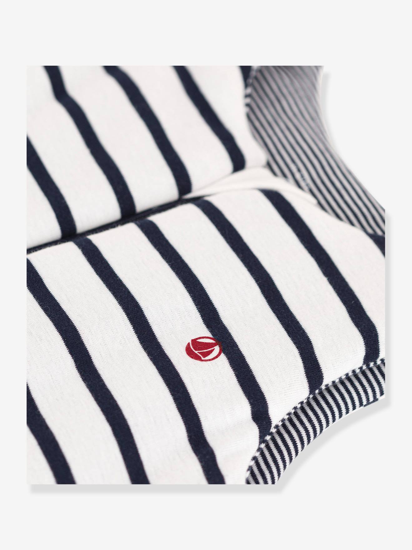 Petit Bateau Baby Schlafsack mit Streifen PETIT BATEAU - weiß bedruckt