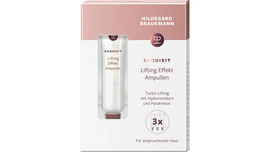 HILDEGARD BRAUKMANN EXQUISIT Lifting Effekt Ampullen 15 ml