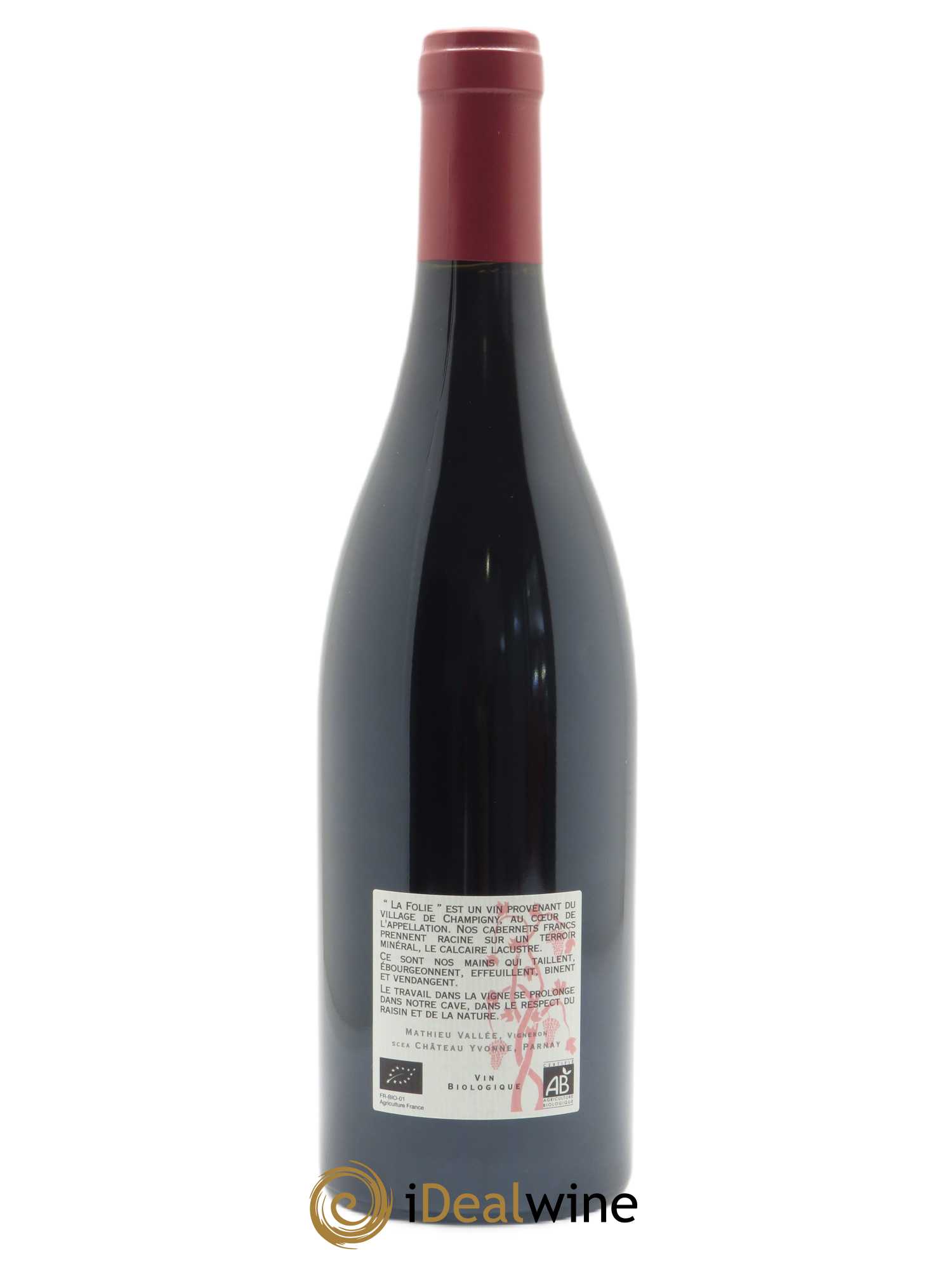 Saumur-Champigny La Folie Château Yvonne  2020 - Lot de 1 Bouteille