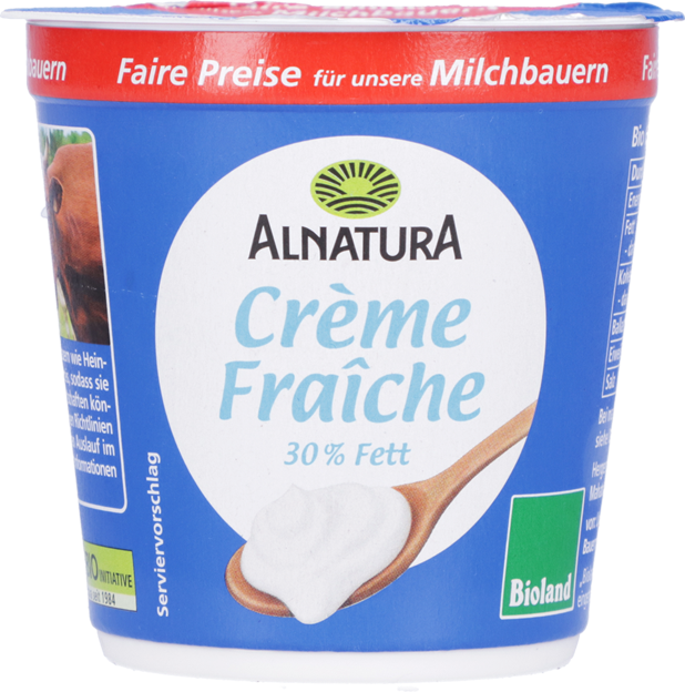 Alnatura Bio Crème Fraîche 30%