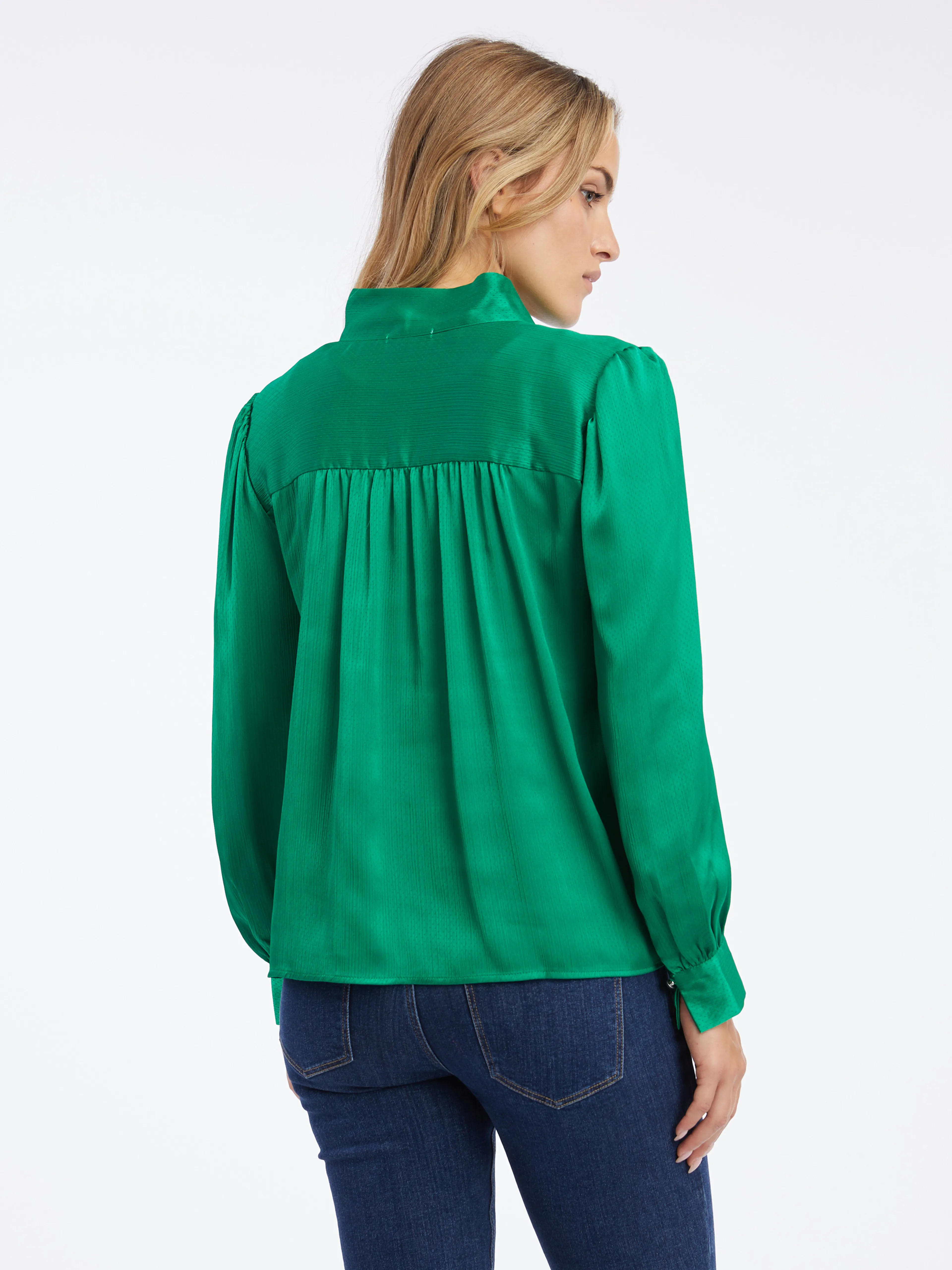 Grüne Damenbluse ORSAY