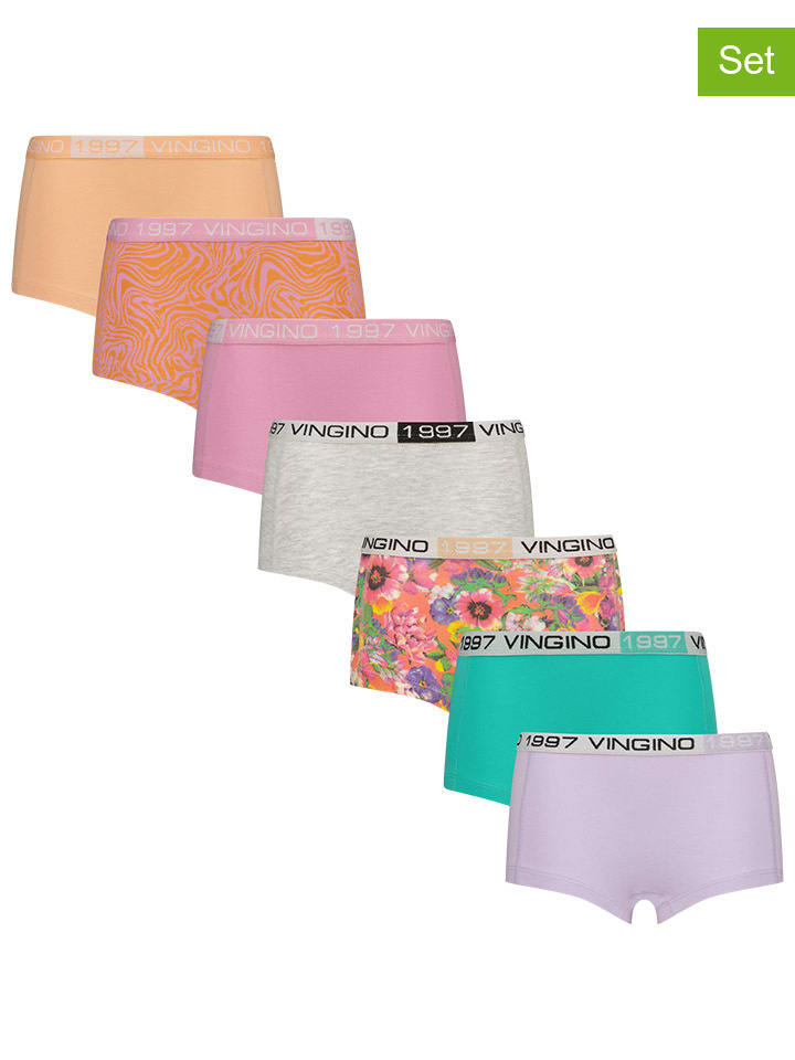 Vingino 7er-Set: Pantys in Bunt günstig kaufen