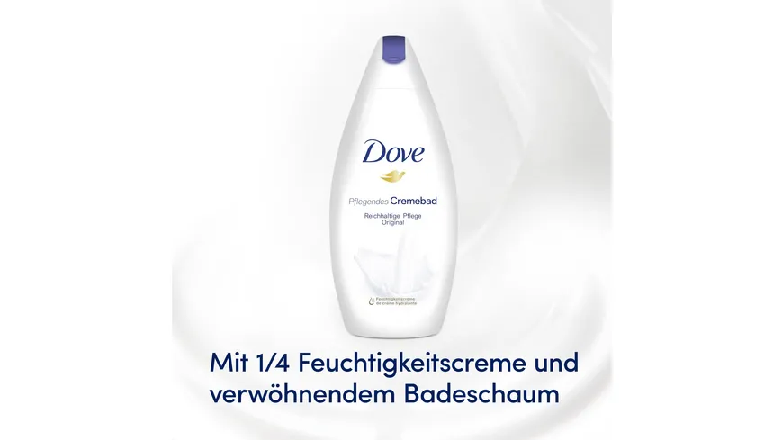 Dove Cremebad für trockene Haut Reichhaltige Pflege 750 ml 750 ml
