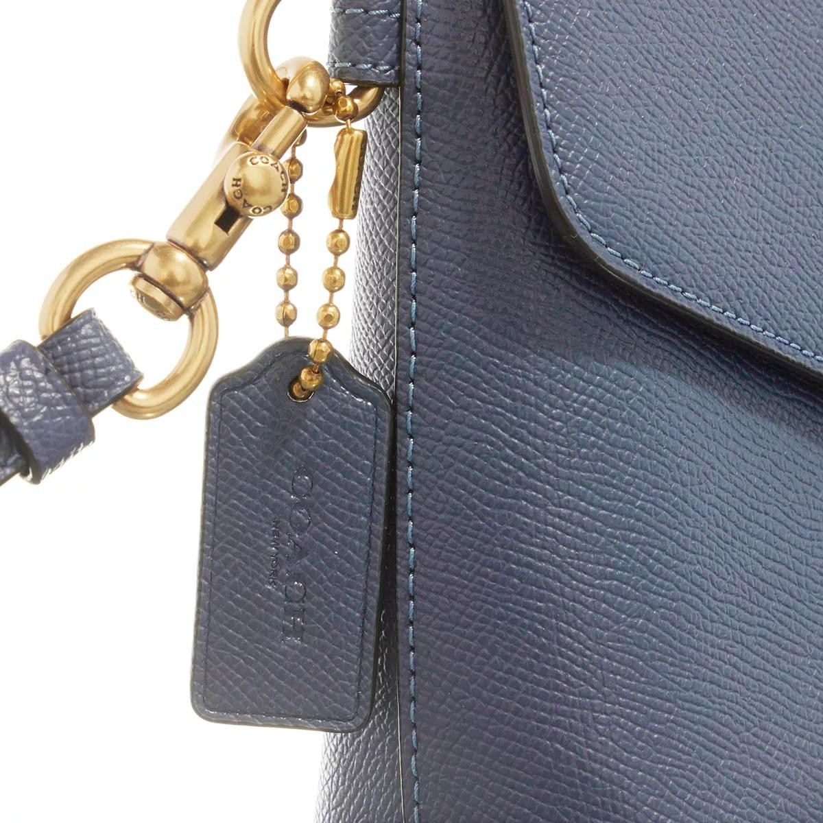 COACH Handtaschen blau Clutch