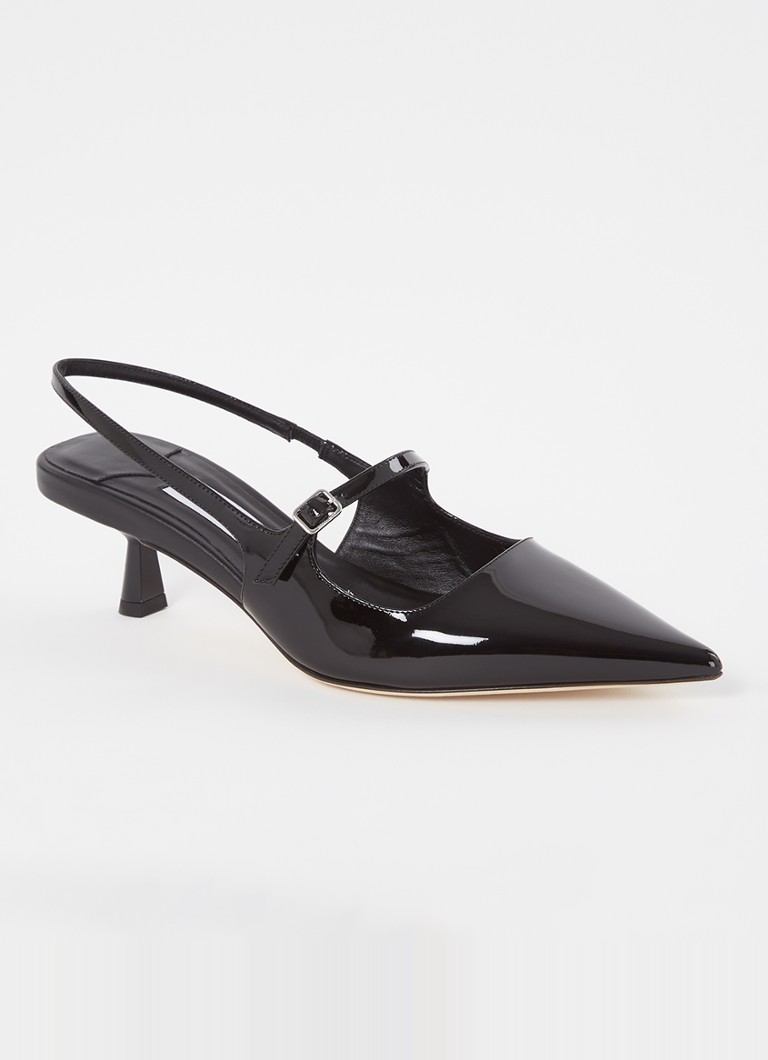 Pantofi cu toc Jimmy Choo Didi 45 din piele lăcuită