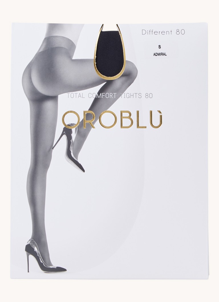 Oroblu Įvairios pėdkelnės su 80 denų audiniu