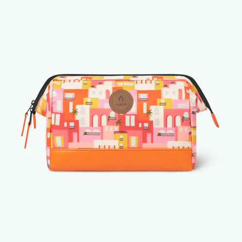 Rhodes pink toiletry bag