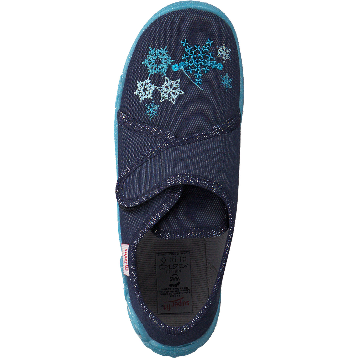 Superfit BELINDA 00259, Hausschuhe, Kinder, Blau