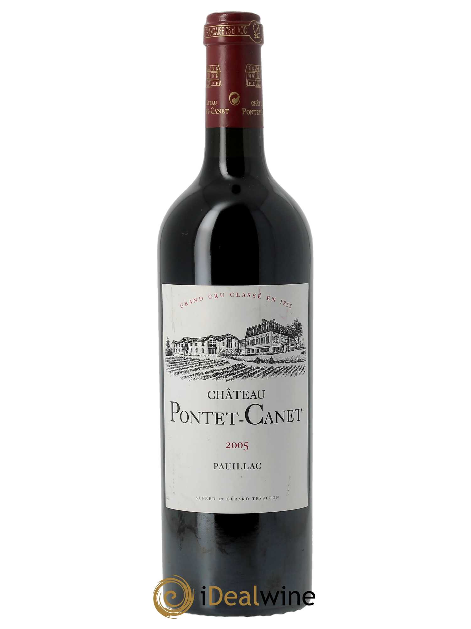 Château Pontet Canet 5ème Grand Cru Classé  2005 - Lot de 1 Bouteille