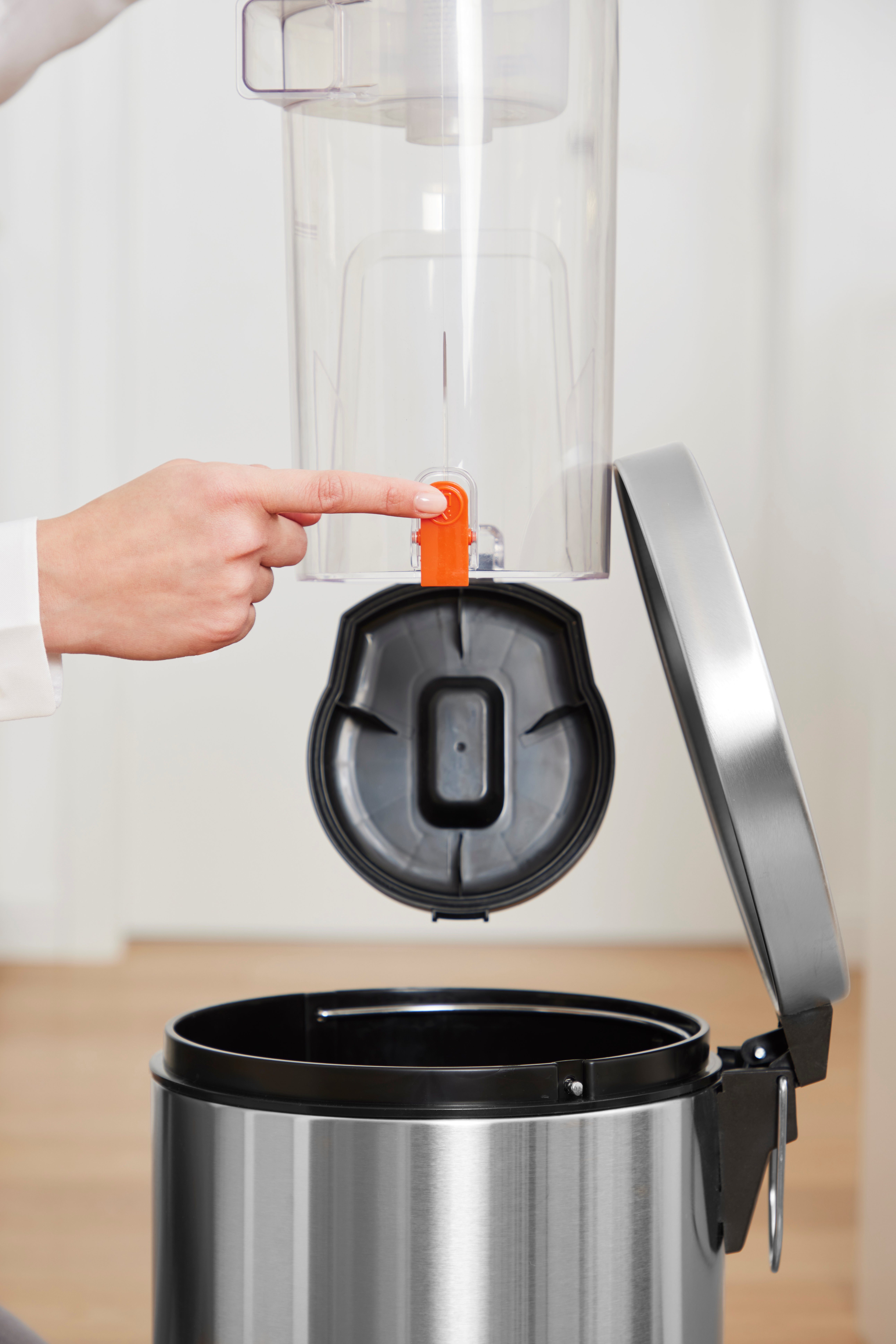 Hanseatic Bürstsauger HVUR4007BMC, 400 W, beutellos, Aktionsradius von 8,8m