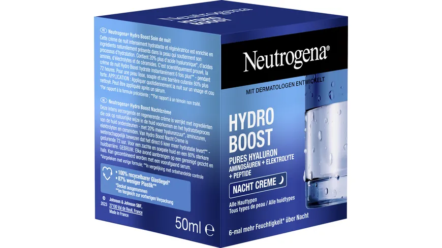 Neutrogena Hydro Boost Nacht Creme 50 ml