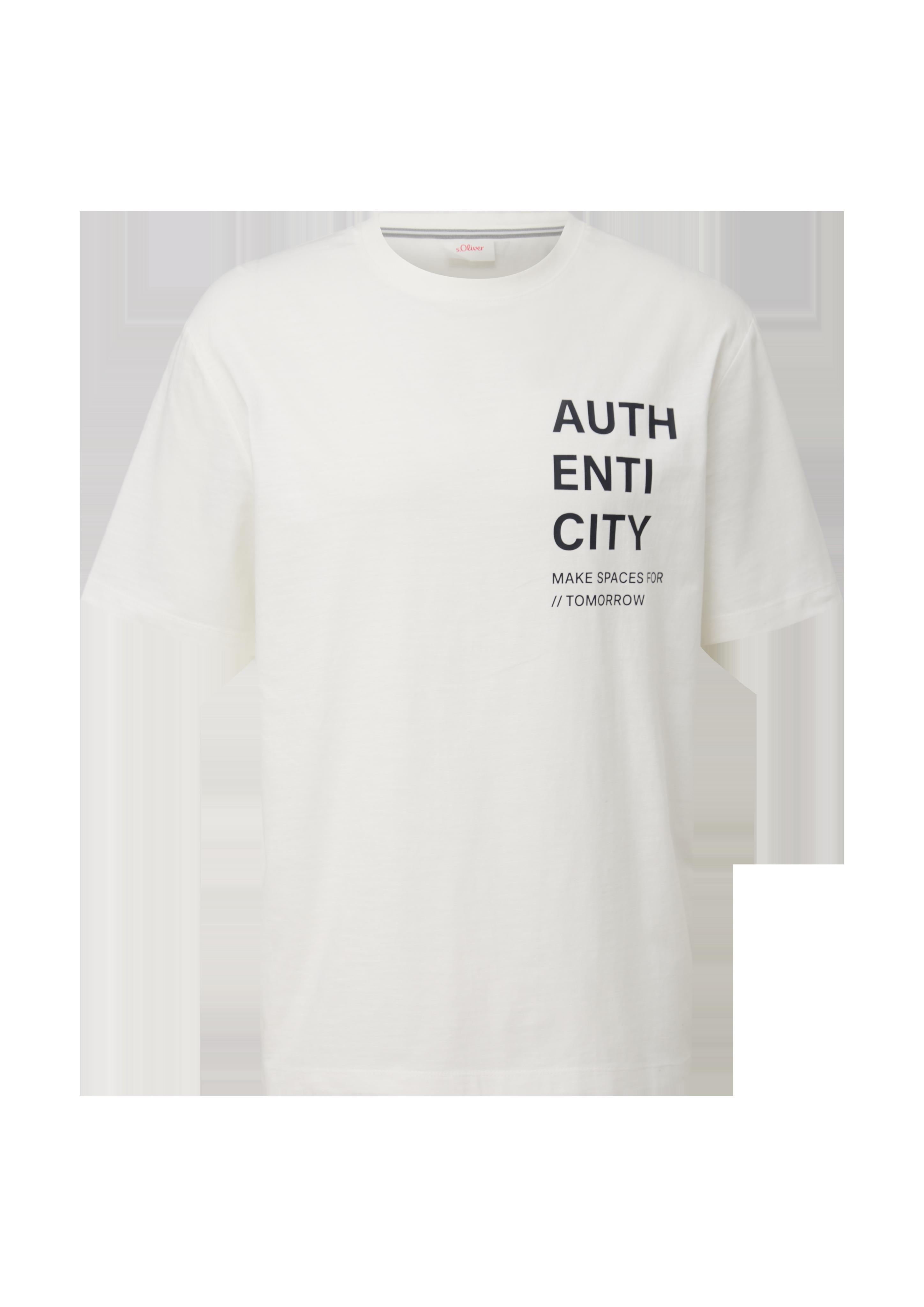 T-Shirt mit Frontprint  2129525-01D1