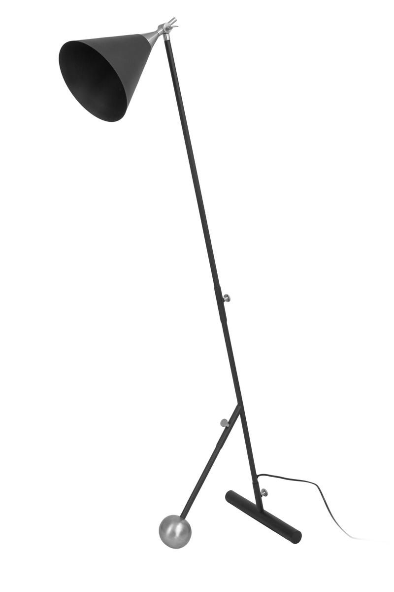 Kayoom Stehlampe Celeste 225 Schwarz / Silber