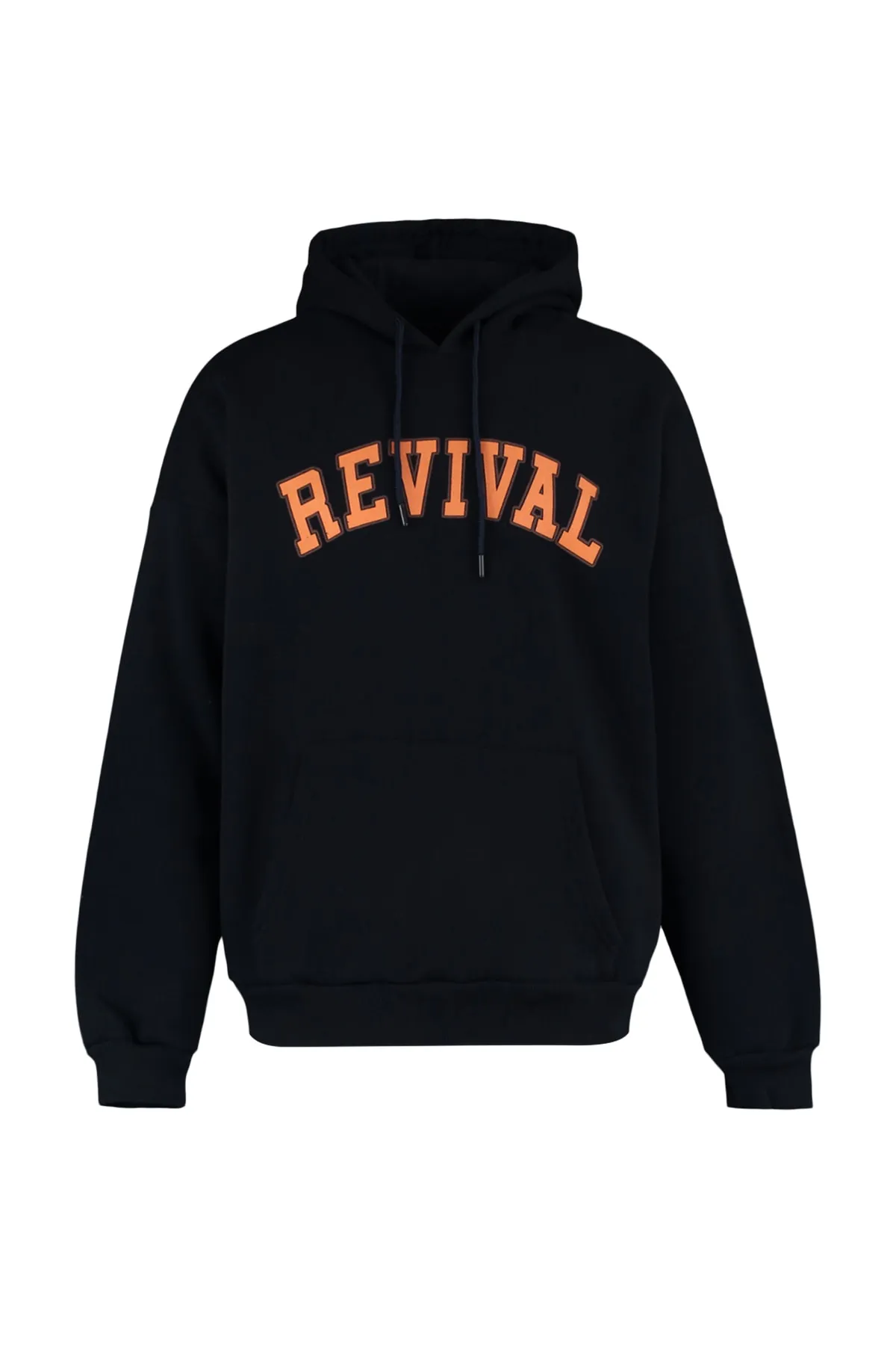Trendyol Collection  Marineblaues Unisex-Sweatshirt mit Kapuze in Übergröße/weiter Passform TMNAW22SW1462/Marineblau