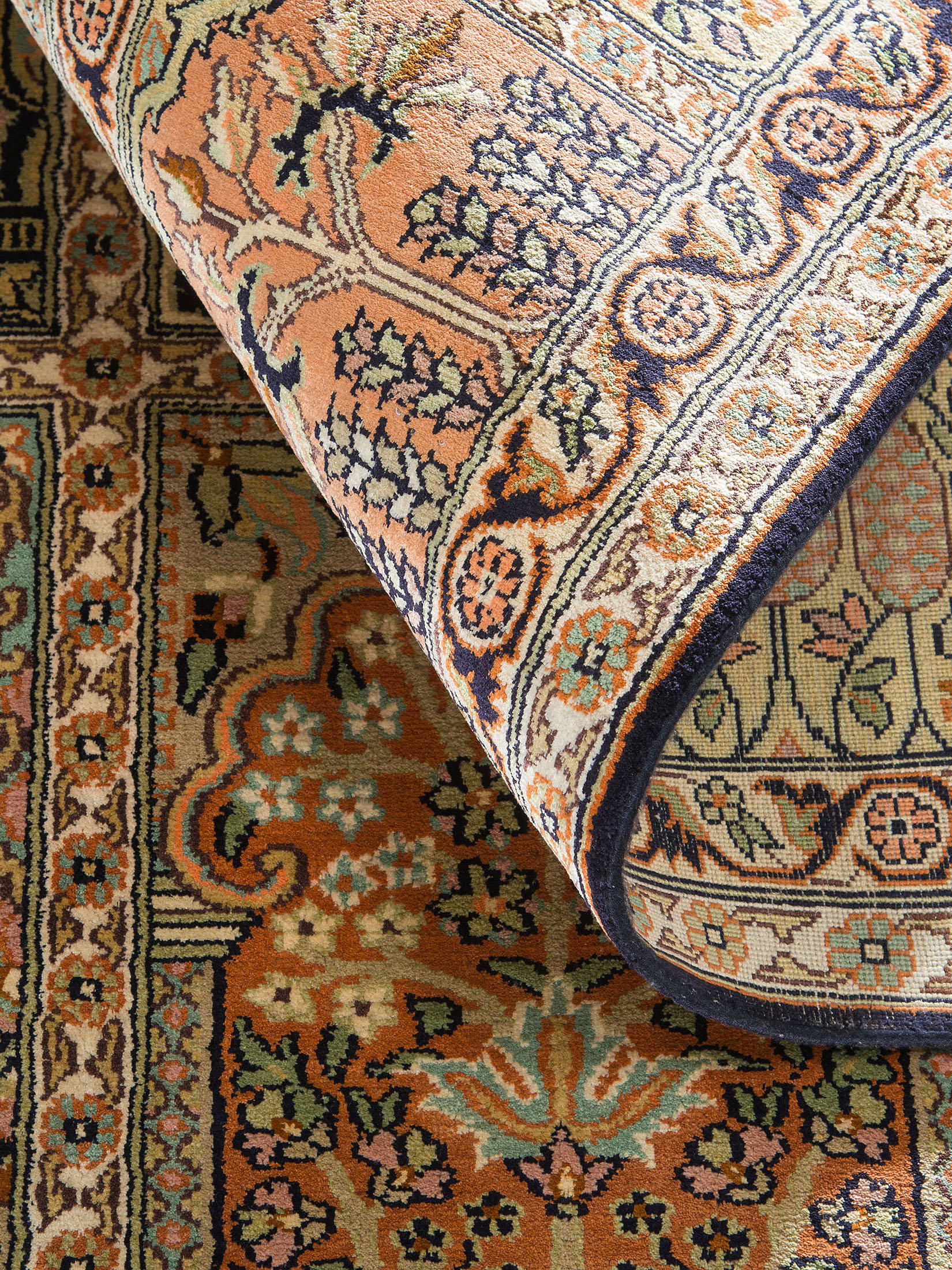 Kaschmir Seide 18/18 ca. 167 x 246 cm, Unikat / Einzelstück