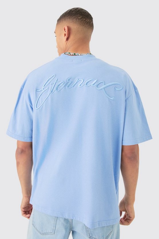 Oversize T-Shirt mit Slogan