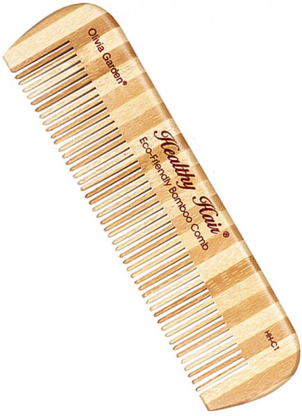 Olivia Garden Healthy Hair Bambus Taschenkamm, HH-C1 (15 cm) Kamm