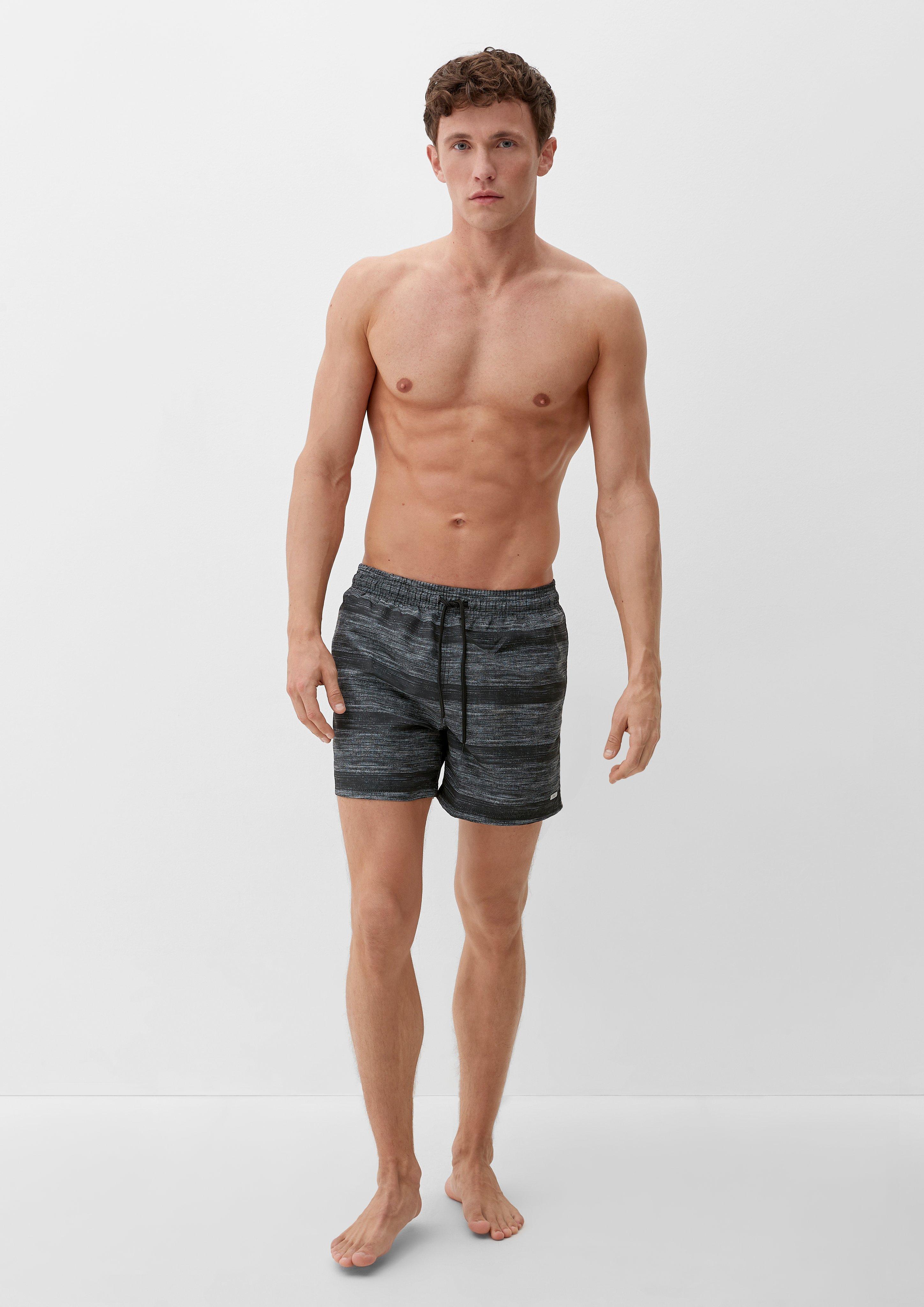 Badeshorts in melierter Optik  6007162-9999