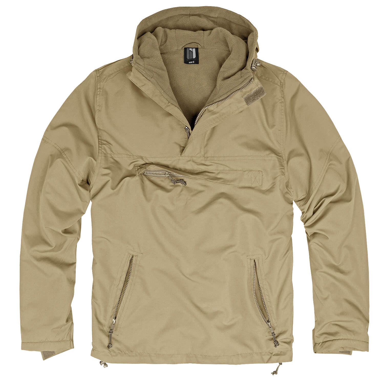 Hooded Windbreaker mit Fleecefutter