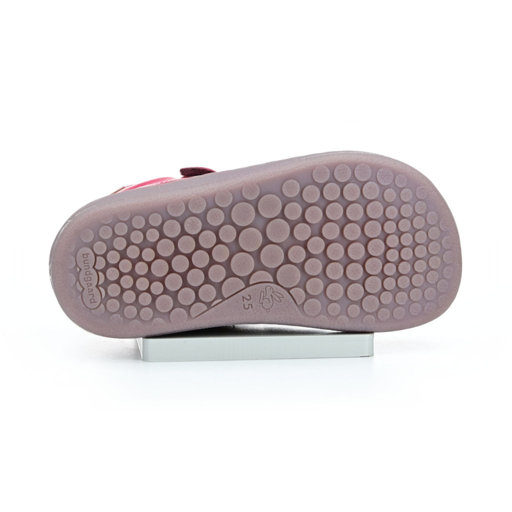 Bundgaard Blake Strap Dark Pink rosa Barfuß-Halbschuhe