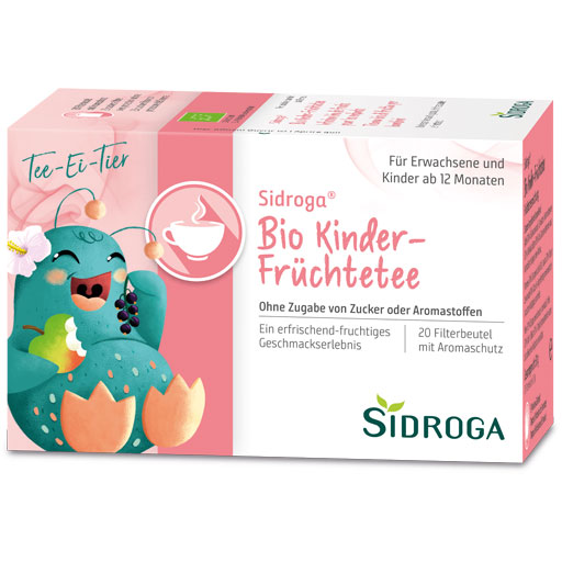 SIDROGA Bio Kinder-Früchtetee Filterbeutel  20X1.5 g  Tee