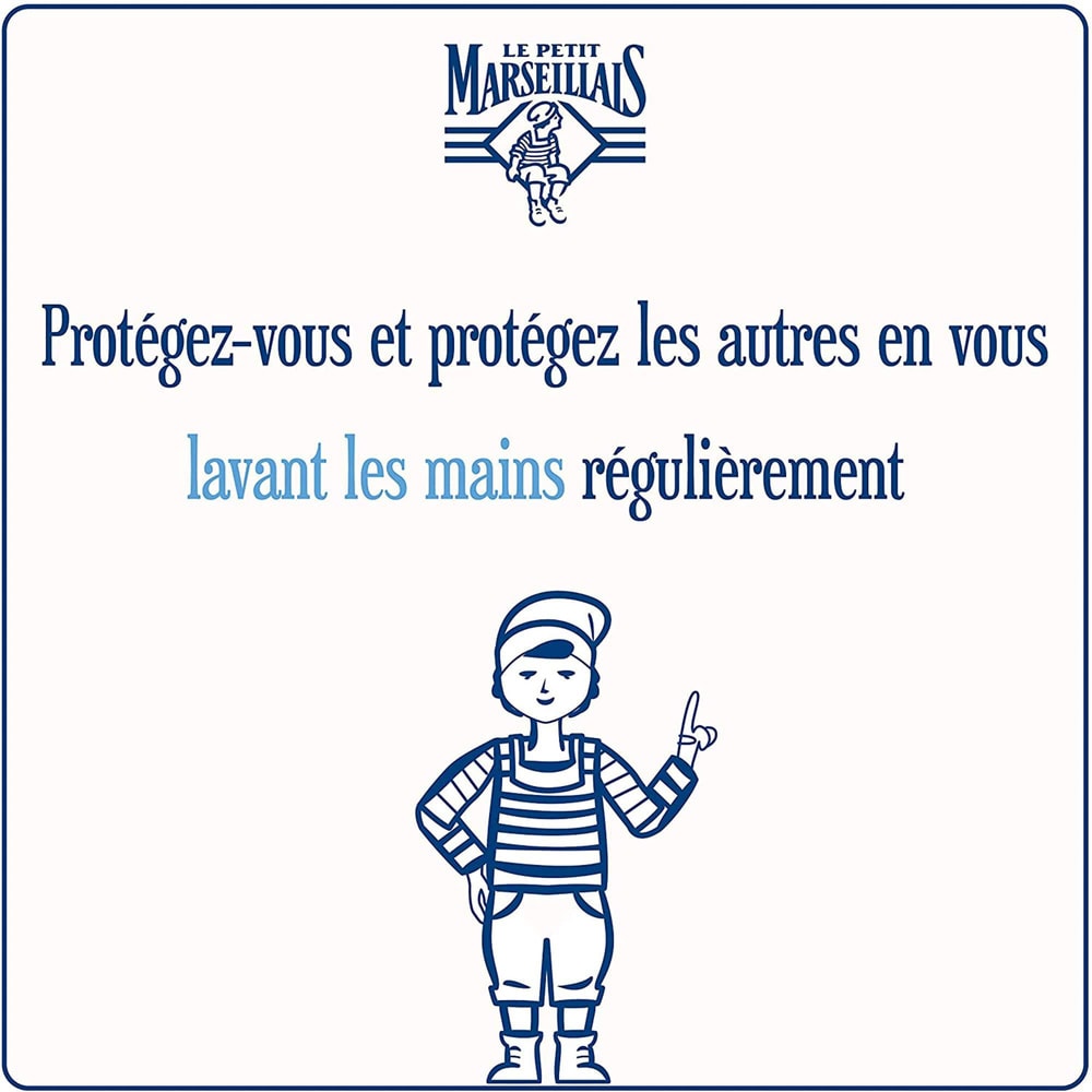 le petit marseillais CREME  MOUSSE EXTRA DOUX LAIT POMPE 300ML Mousse de douche