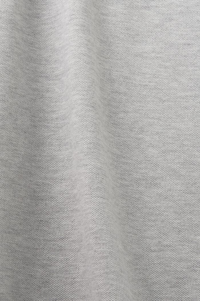 Zweifarbiges Piqué-Poloshirt
