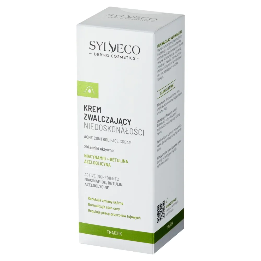 Sylveco Dermo Cream til at bekæmpe ufuldkommenheder